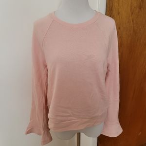 Popsugar Pink Long Sleeve Sweatshirt Size S